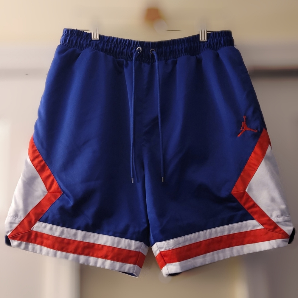 Jordan Satin Diamond Basketball Shorts Mens Medium - Picture 6 of 8